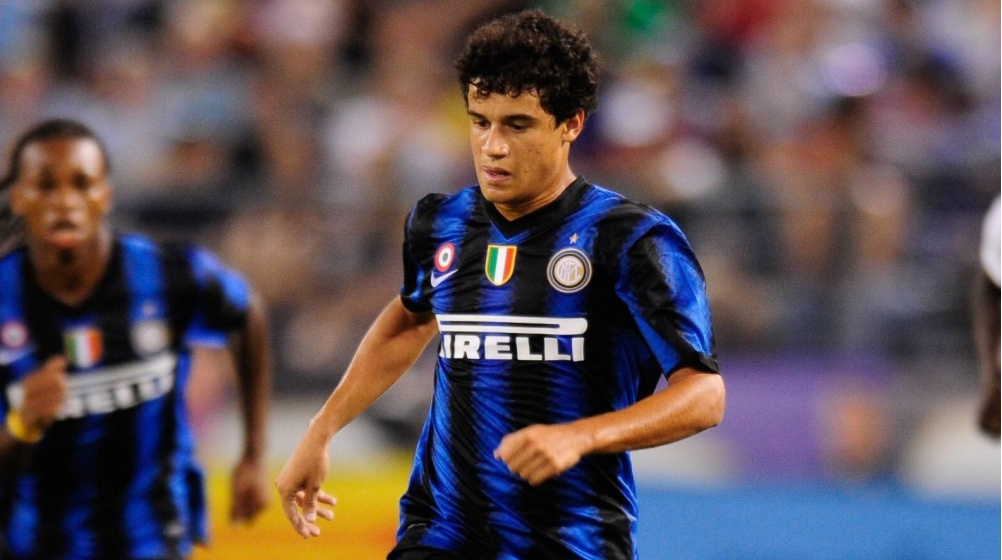 Филипе Коутиньо в составе "Интера". 2008 г.