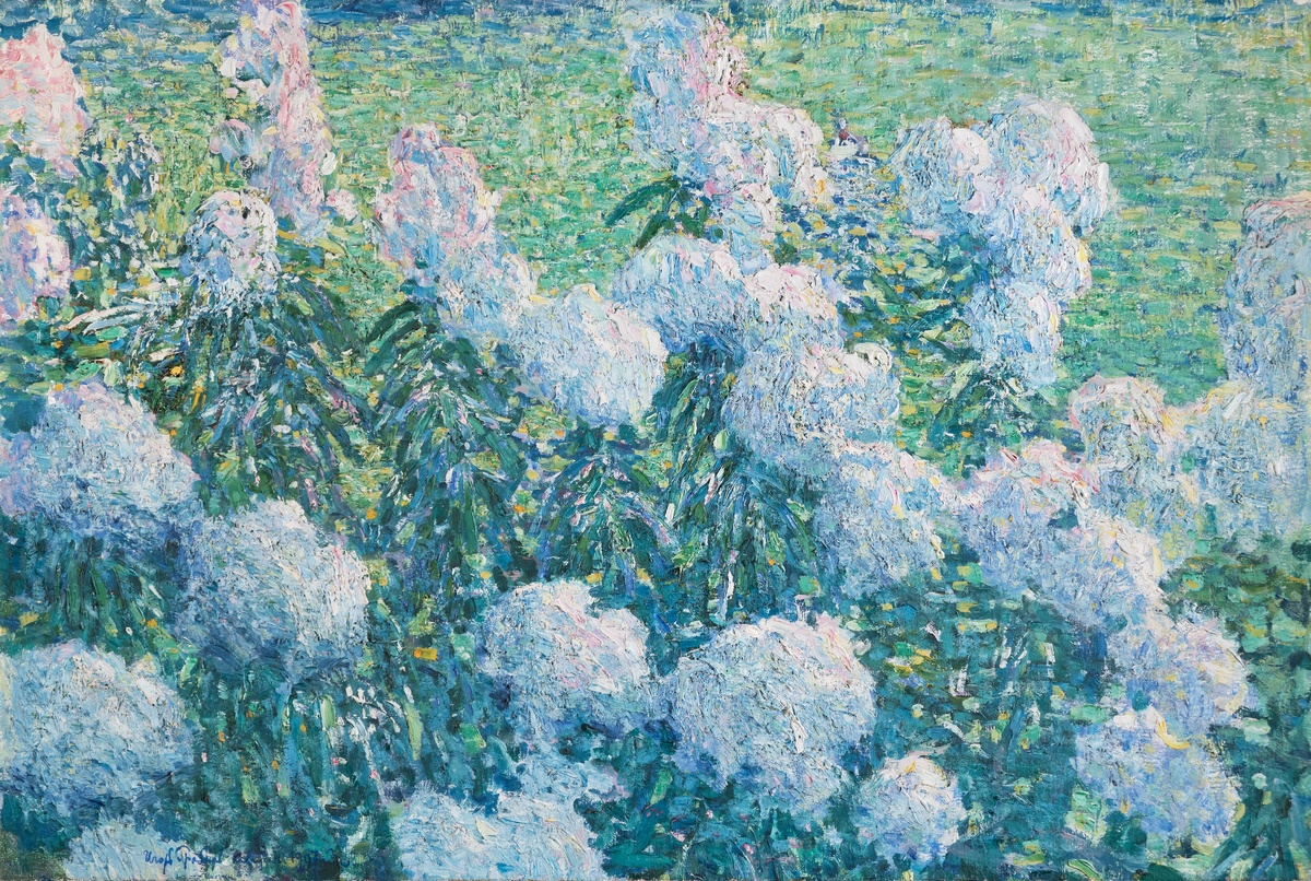    Игорь Грабарь, «В утренней росе», 1907Государственный Русский музей