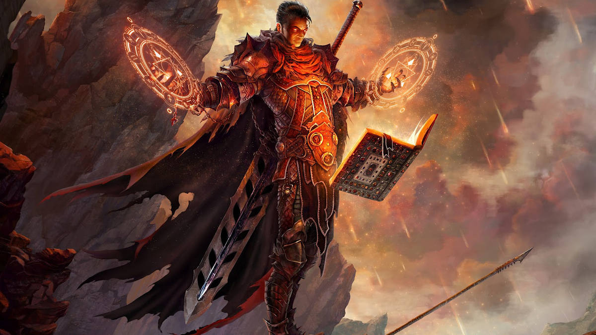 Не самый подходящий пример картинки, но на то она и фентези :)