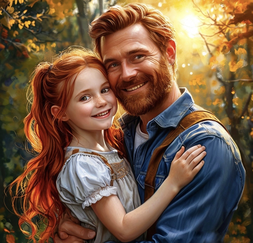 Заботливый папа