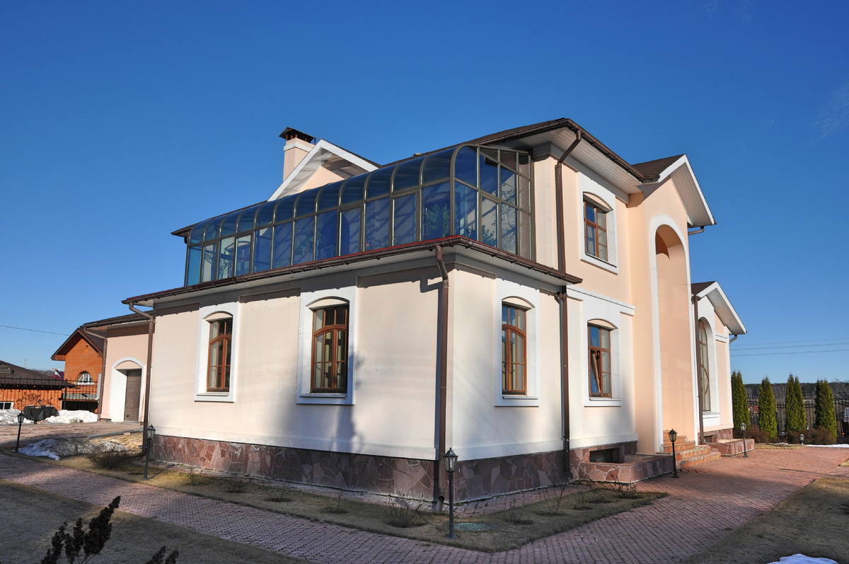Дом с зимним садом до реконструкции