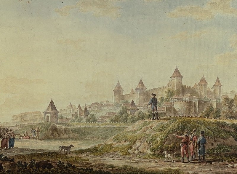 Вид на крепость Бендеры.