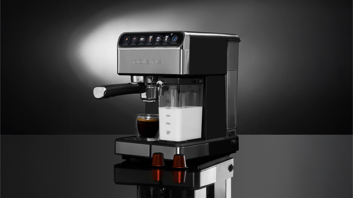Кофеварка Polaris PCM 1540 Wi-Fi IQ Home 3 в 1