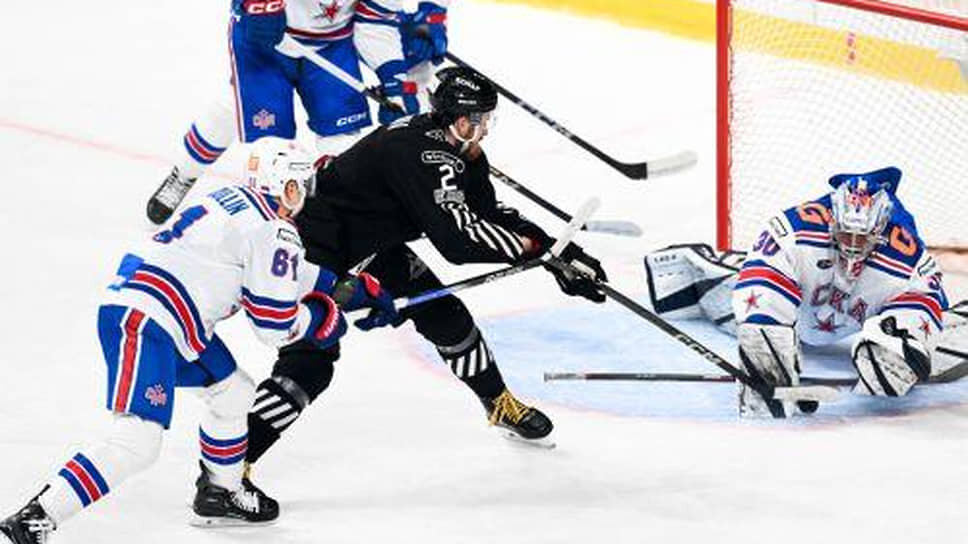 В Челябинске армейцы уступили «Трактору» со счетом 2:4.📷Фото: ХК СКА