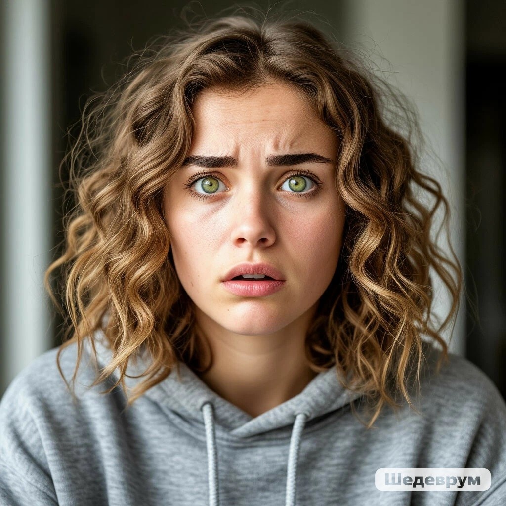 Испуганная Лика