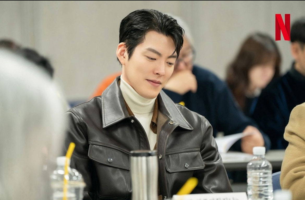 Ким У Бин на первом чтении сценария