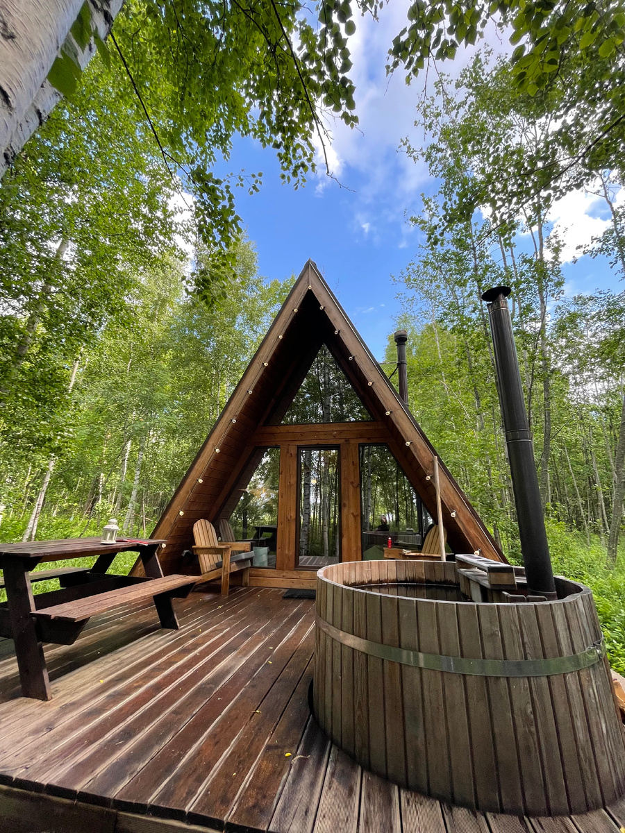 База отдыха Shanti Ozero. Ленинградская область