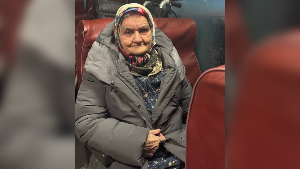    Родственники пожилой женщины, эвакуированной из Суджанского района Курской области, нашлись