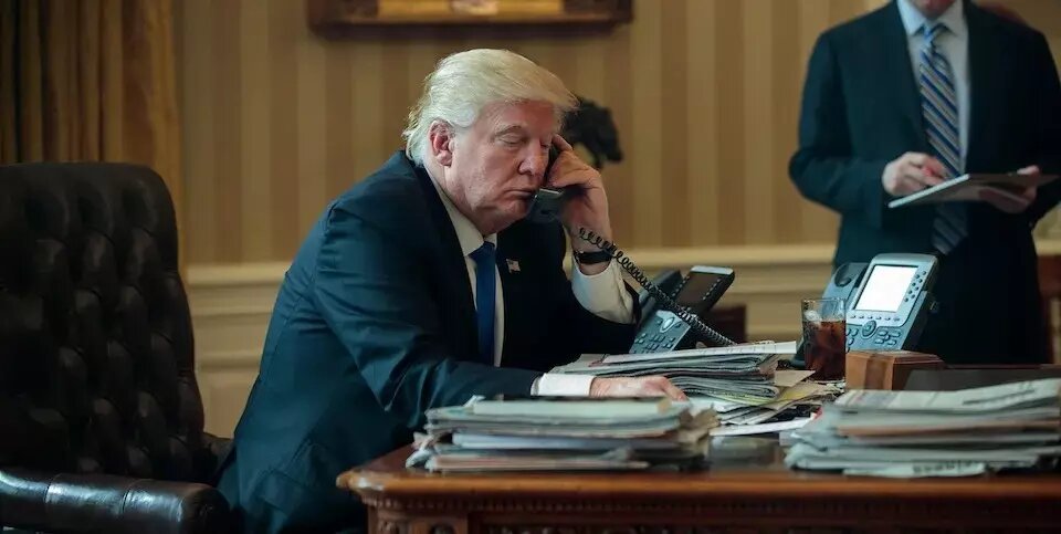 Дональд Трамп остался доволен разговором с Путиным. Фото: Getty Images