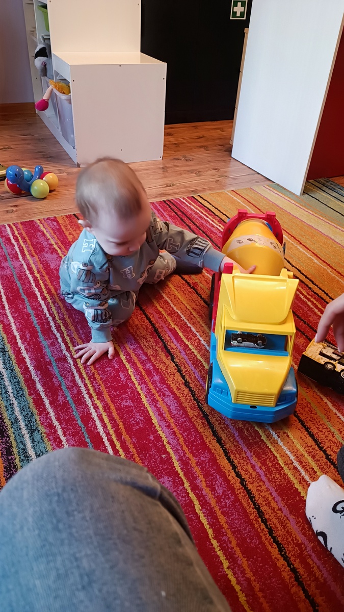 Ждём начала занятий в игровой 