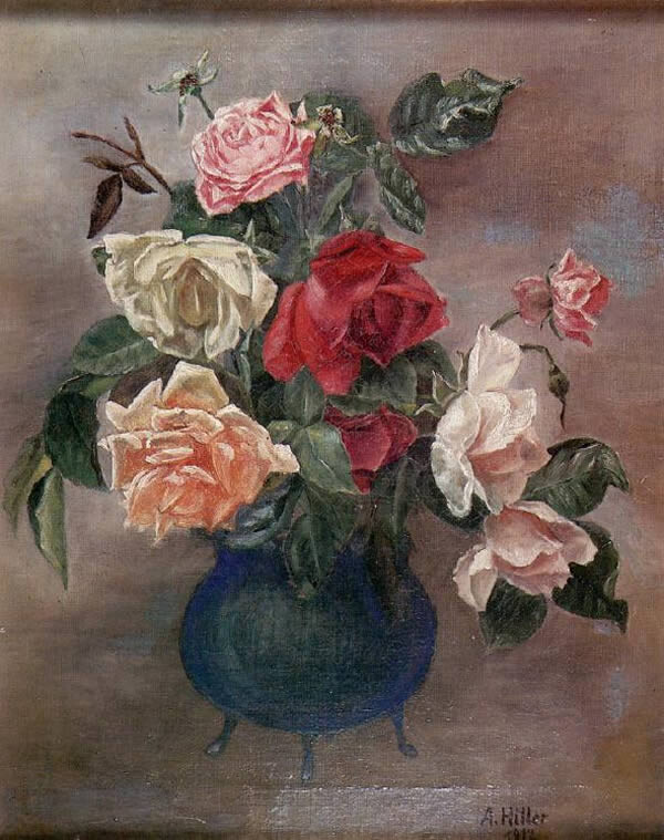 Адольф Гитлер «Ваза с цветами». Фото с сайта: www.abc-people.com