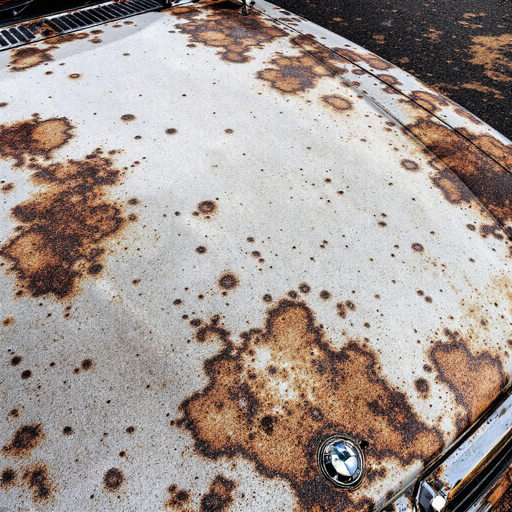 Это не дизайн «под леопарда» — это реагенты съели краску