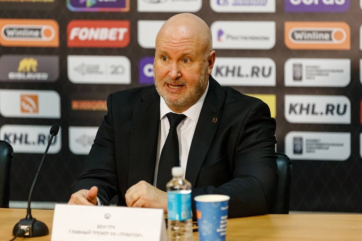 Главный тренер «Трактора» Бенуа Гру