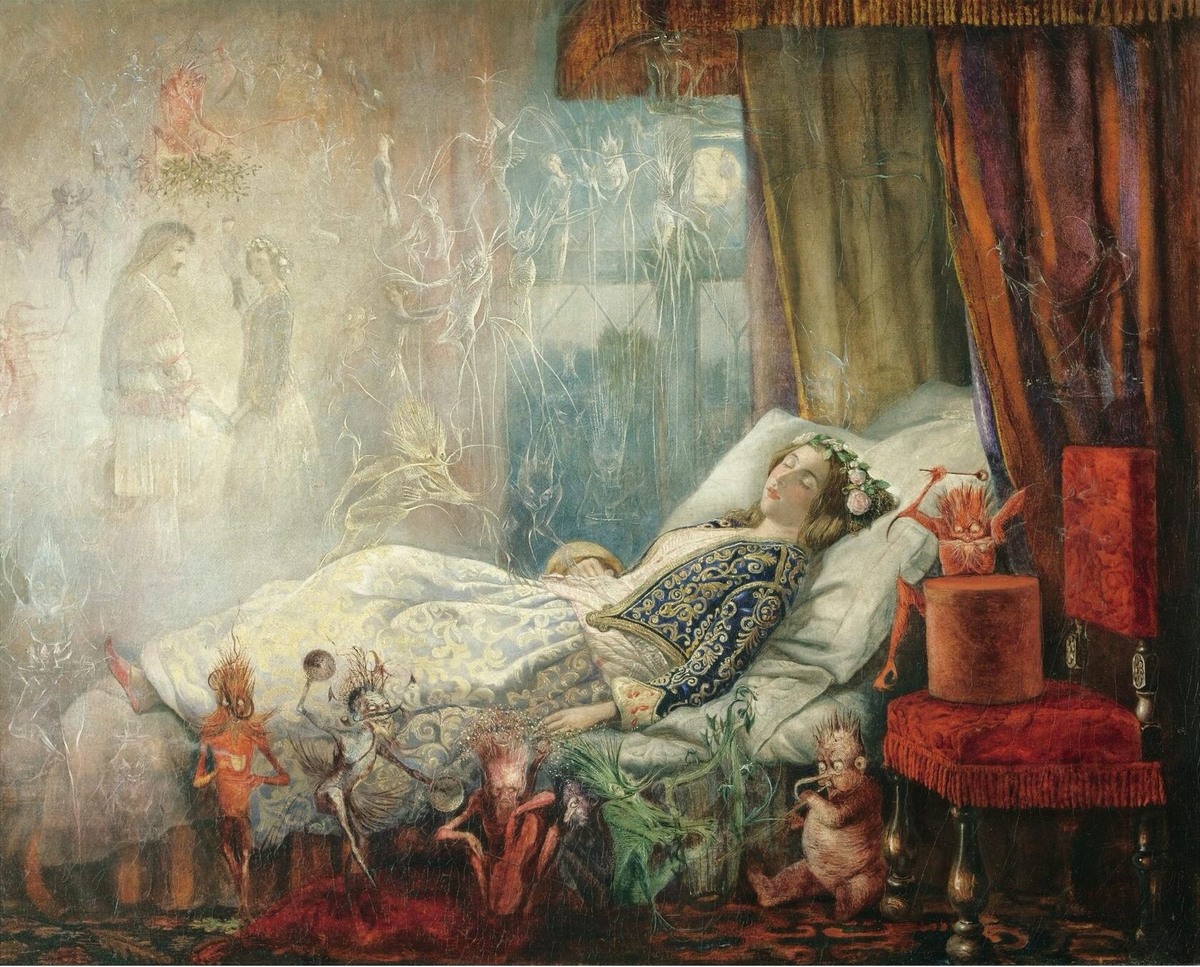 The Stuff That Dreams Are Made Of (1858), John Anster Fitzgerald
