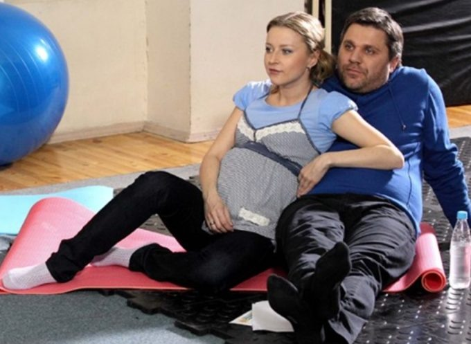 Ольга Медынич и Джемал Тетруашвили в сериале "Светофор"