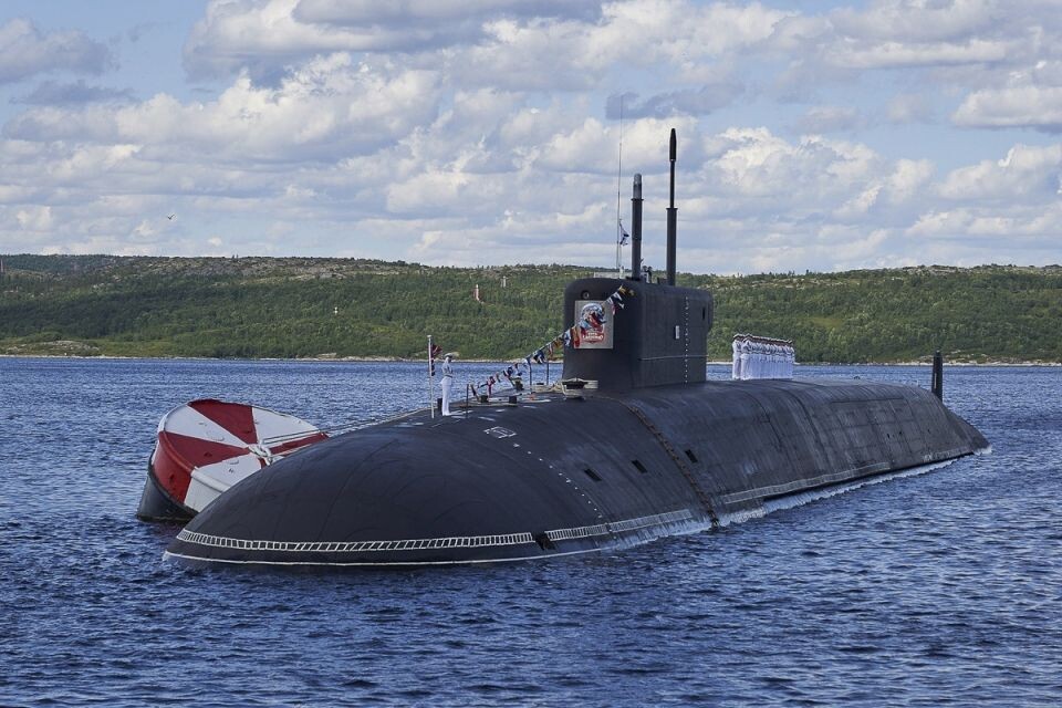    Подводная лодка. Празднование Дня ВМФ России в Североморске. Источник: vk.com/mil