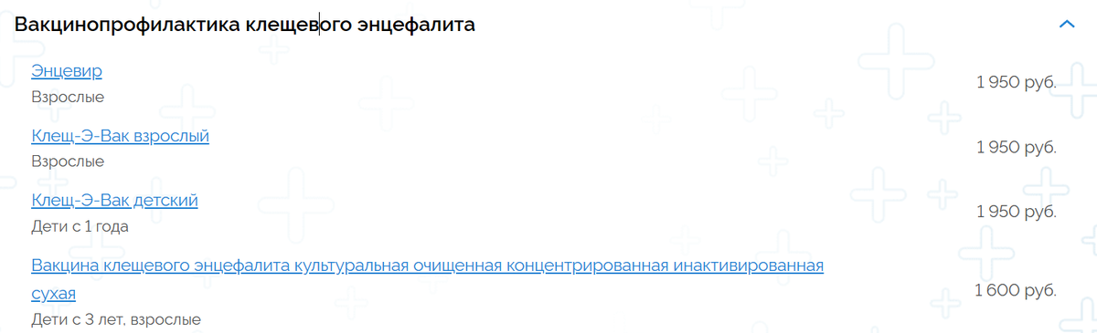 Цены плюс/минус у всех одинаковые