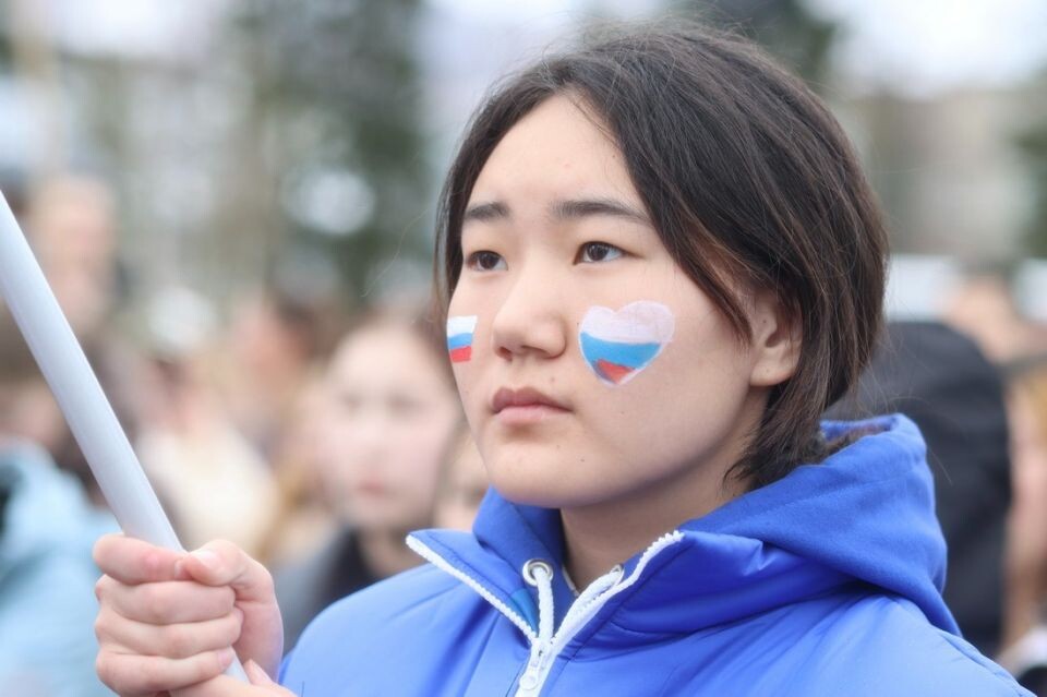    Празднование воссоединения Крыма с Россией в Республике Алтай. Источник: altai-republic.ru