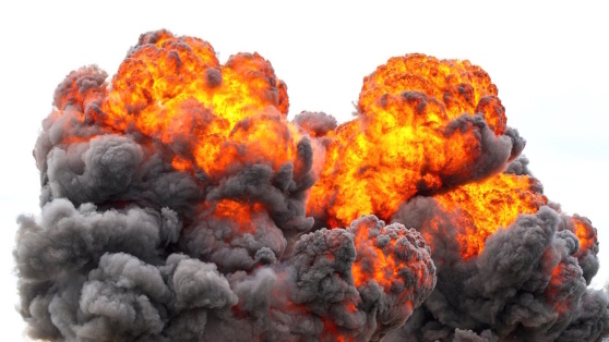    Взрывы прогремели в городе Днепре на фоне воздушной тревоги ©GTS Productions/Shutterstock/Fotodom