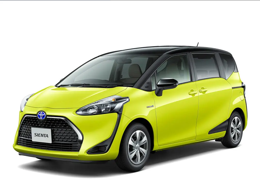 Toyota Sienta рестайлинг 2018