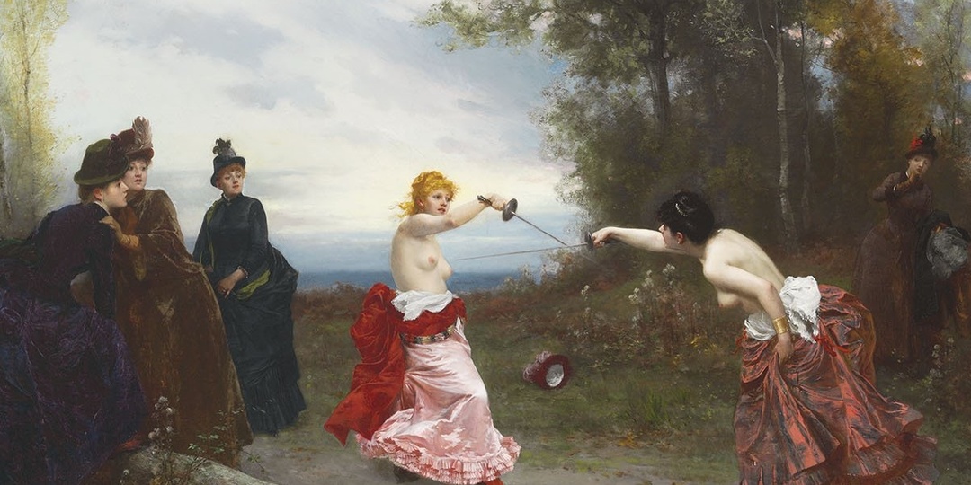 Почему женские дуэли проводились в бесстыжем виде