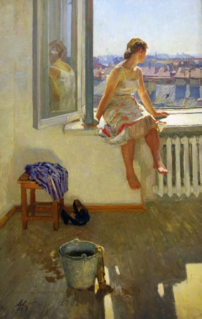 «Тёплый день», 1957 г.