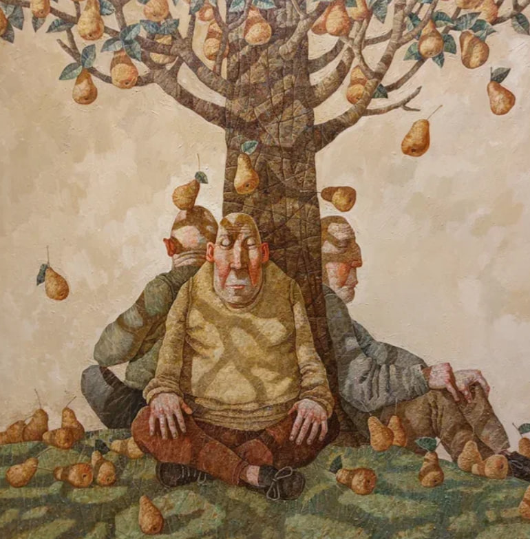 Иллюстрация: Сергей Меренков "Познающие дерево"