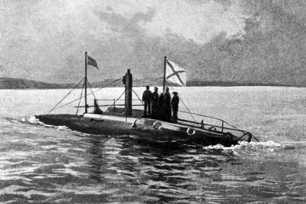    Подводная лодка «Дельфин», 1904 год / РИА Новости