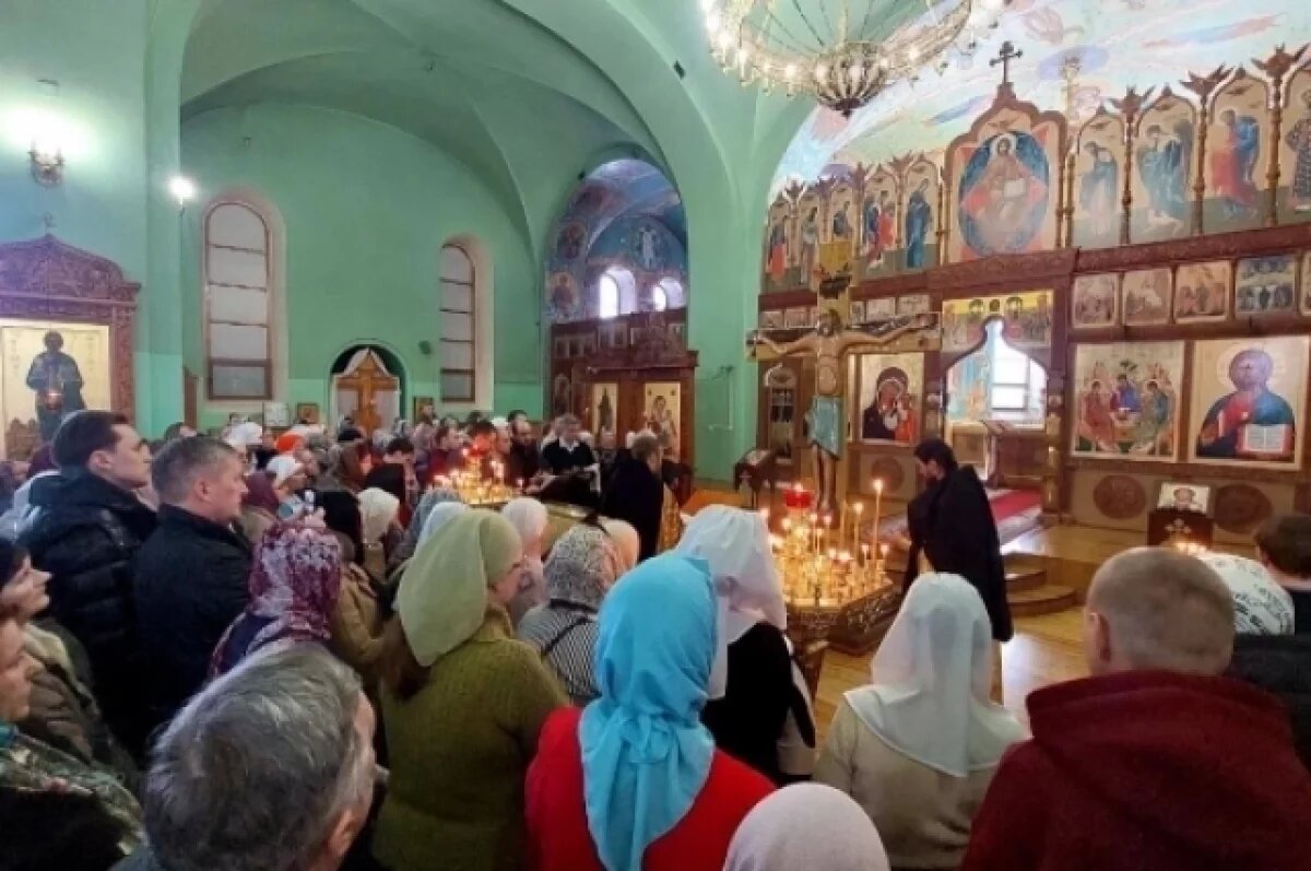    В Новосибирске освятили копию чудотворного Годеновского Креста