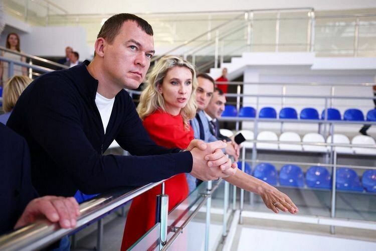    Михаил Дегтярев: «И в России, и в Америке хорошо умеют в хоккей».   
Фото: minsport.gov.ru