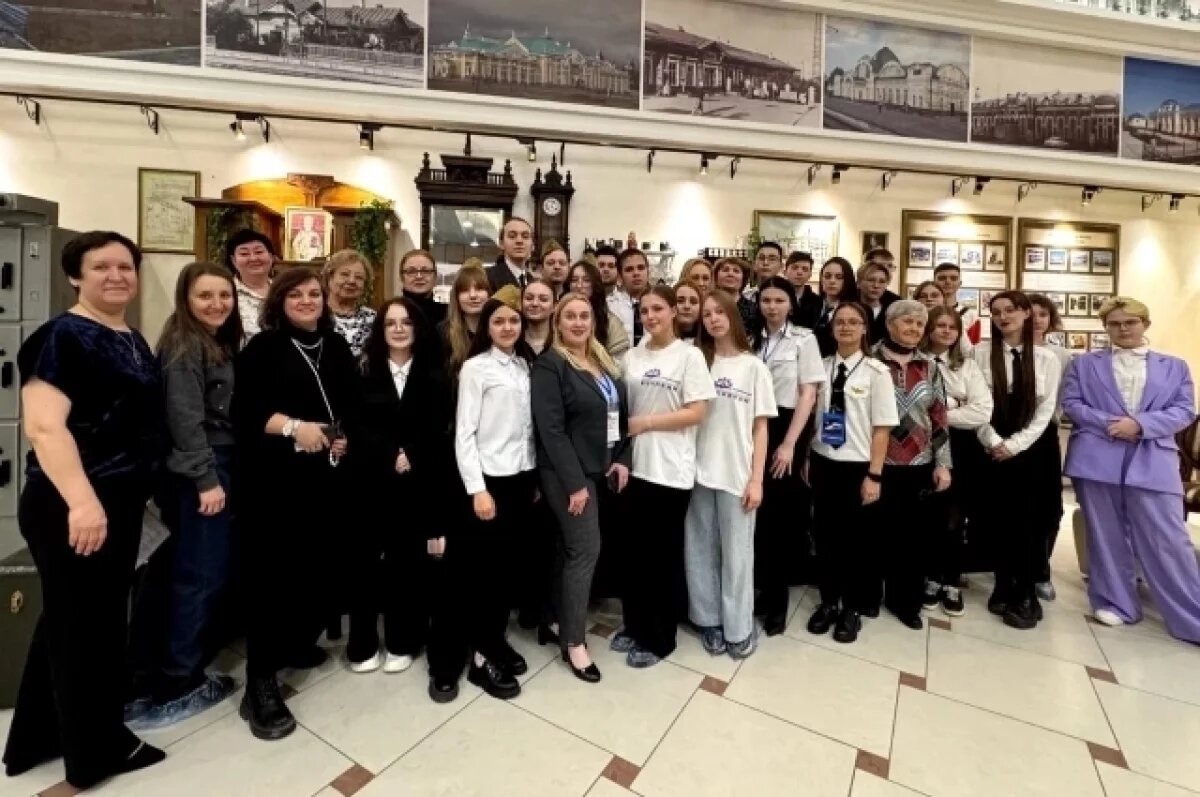    Омские студенты узнали о работе ЗСЖД во время Великой Отечественной войны