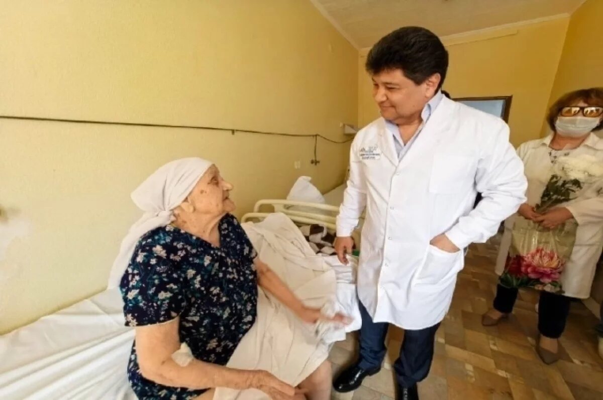    Астраханские медики восстановили здоровье 103-летней ветерану