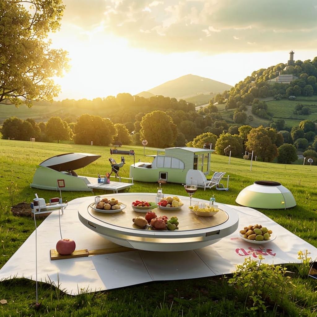 Сегодня пикники приобрели множество форм и стилей.