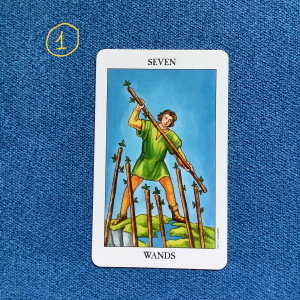 1. 7 Жезлов
Месяц окажется непростым. Главным образом, из-за регулярно всплывающих конфликтов с окружающими. Будь то члены семьи, друзья, коллеги по работе, знакомые. Придется часто вступать в споры и отстаивать свою точку зрения. Ну, например, что покупать справку о вакцинации - это в высшей степени (матное слово). И даже если спорщики осознают, что вы правы, им будет тяжело принять этот факт и перестать набрасывать субстанции на вентилятор. Ведь это так тяжело - признать свою ошибку! Постарайтесь максимально спокойно пережить эти неприятные разговоры и не бросайтесь на людей с палкой. Самое главное, это верить в себя и не отступать от своей позиции в принципиальных вопросах. Придерживайтесь избранной стратегии и храните убежденность в своей правоте, даже если большинство не поддерживает. Сказала мама, что никаких мультиков сегодня, значит так и будет. 8))
