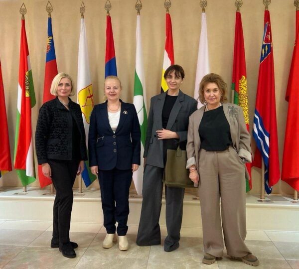 Ирина Валерианова (Петербург), Наталия Астахова (ЗакС Петербурга), Варвара Михайлова (ЦРПТ) и Ирина Иванова (ЗакС Петербурга)