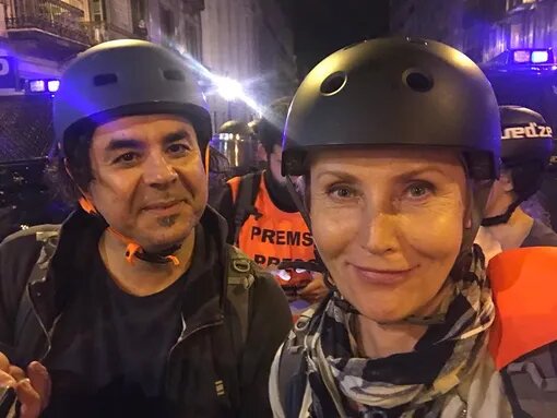 Жанна Агалакова с мужем