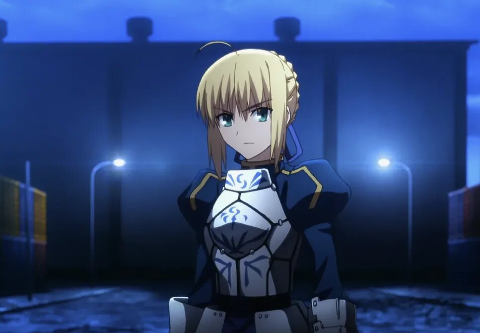 Кадр из аниме «Судьба: Начало»   📷