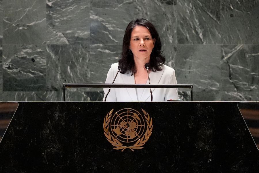    Министр иностранных дел Германии Анналена Бербок / Источник: © Pamela Smith/AP/TASS