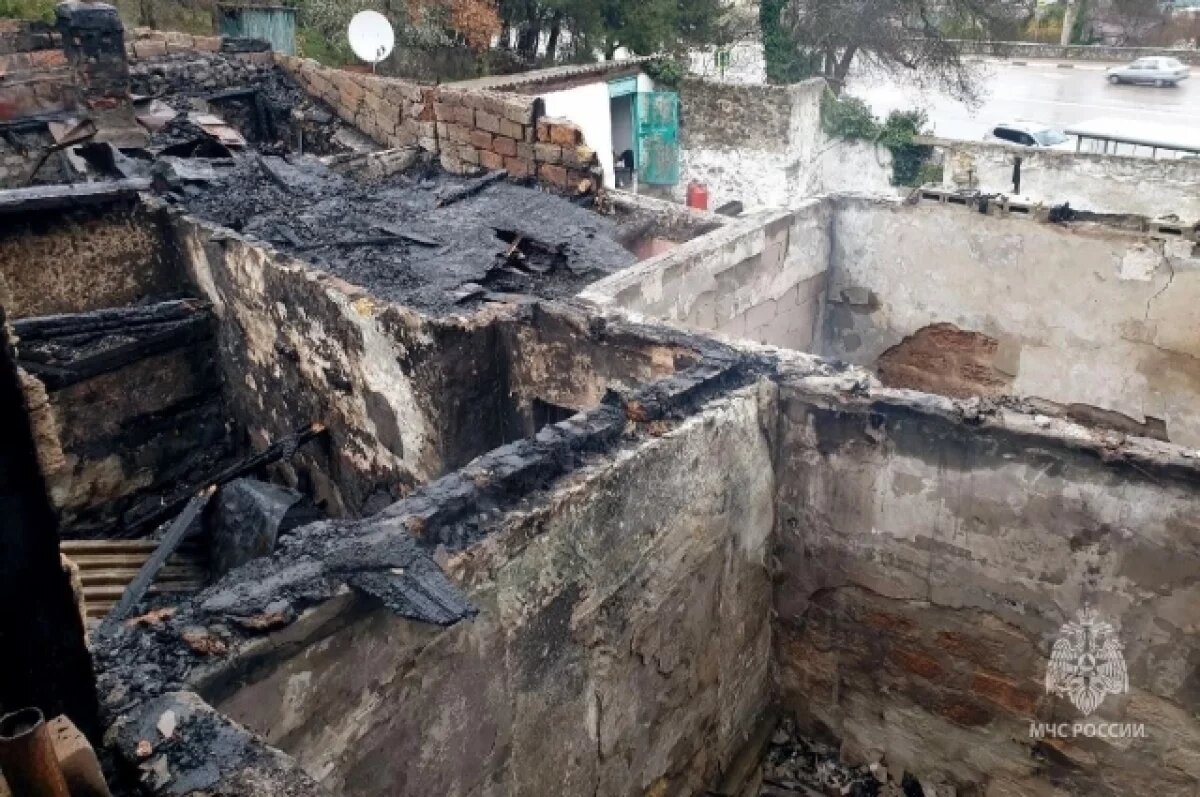    На пожаре в Ялте женщина погибла в свой день рождения