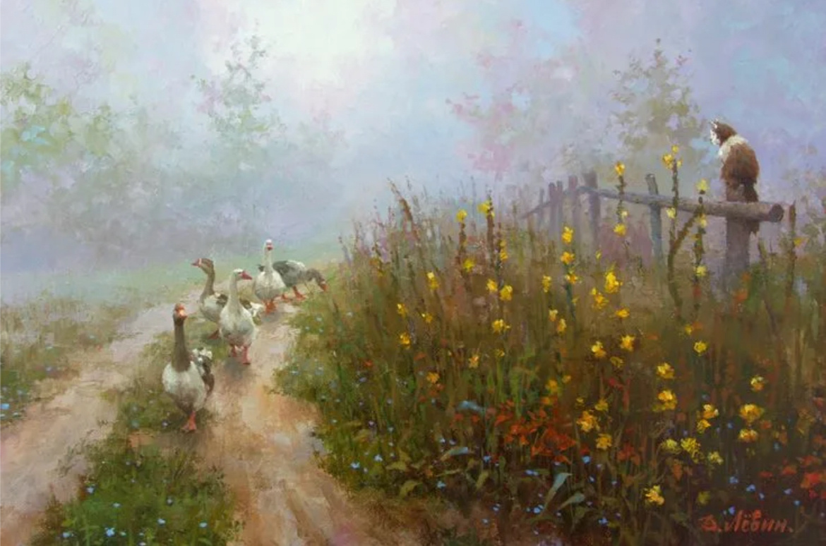 Художник Дмитрий Левин