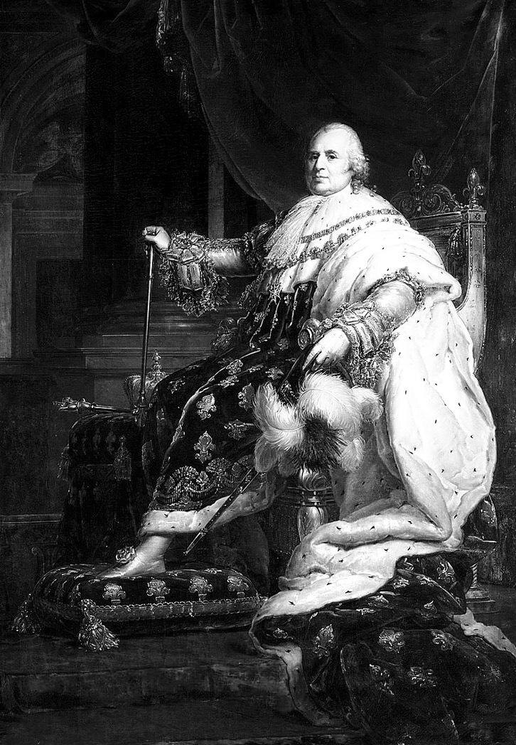 Франсуа Паскаль Симон Жерар. Людовик XVIII. Первая половина XIX века. Отель Богарне, Париж