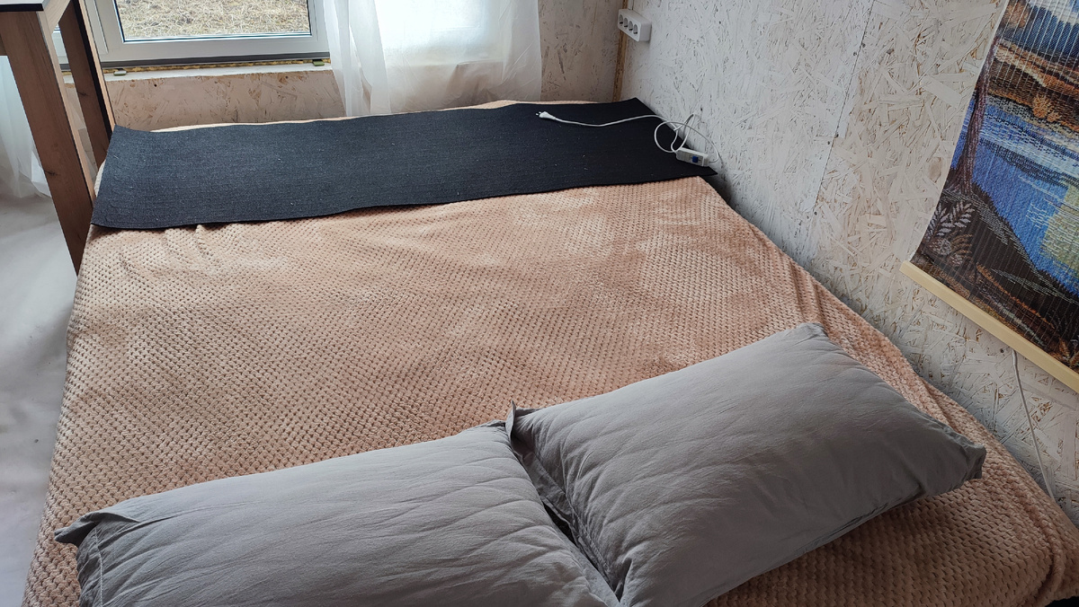 Электрический коврик в ноги