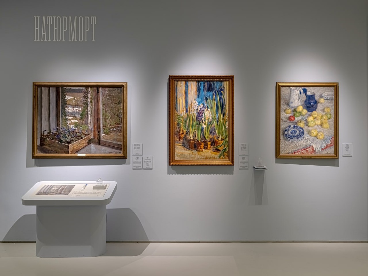 Фрагмент экспозиции. Фото из официального ТГ-канала Музея русского импрессионизма.