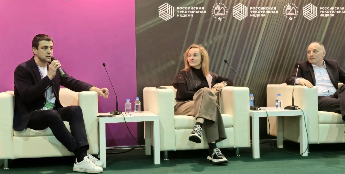 Основатель компании и бренда SportDots Кирилл Орлов на международной выставке «Инлегмаш-2025»