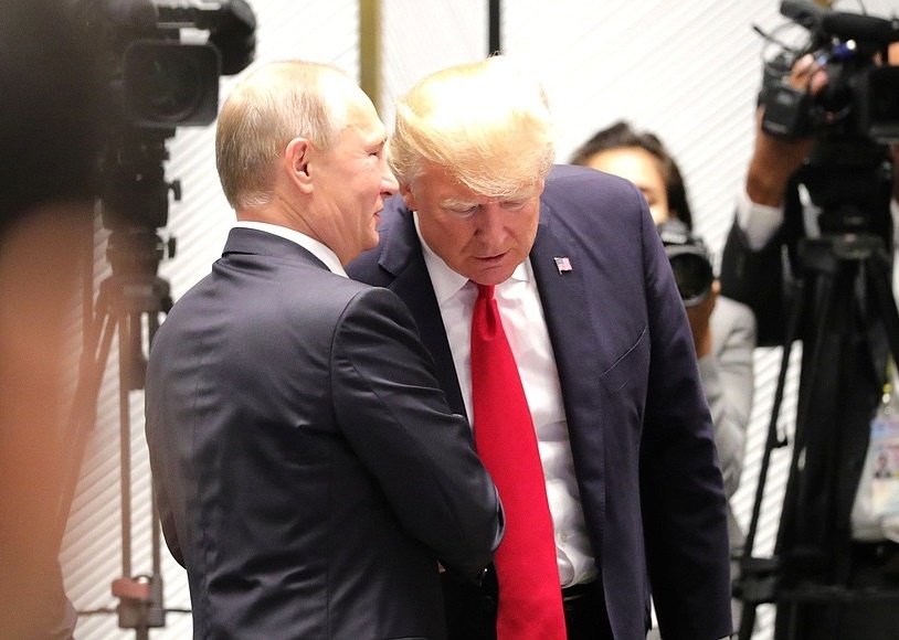    Владимир Путин и Дональд Трамп