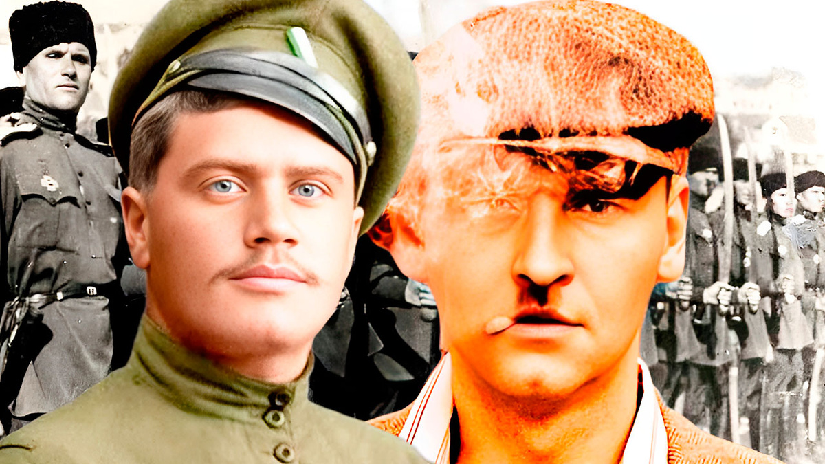 На фото слева генерал Белой армии Анатолий Пепеляев