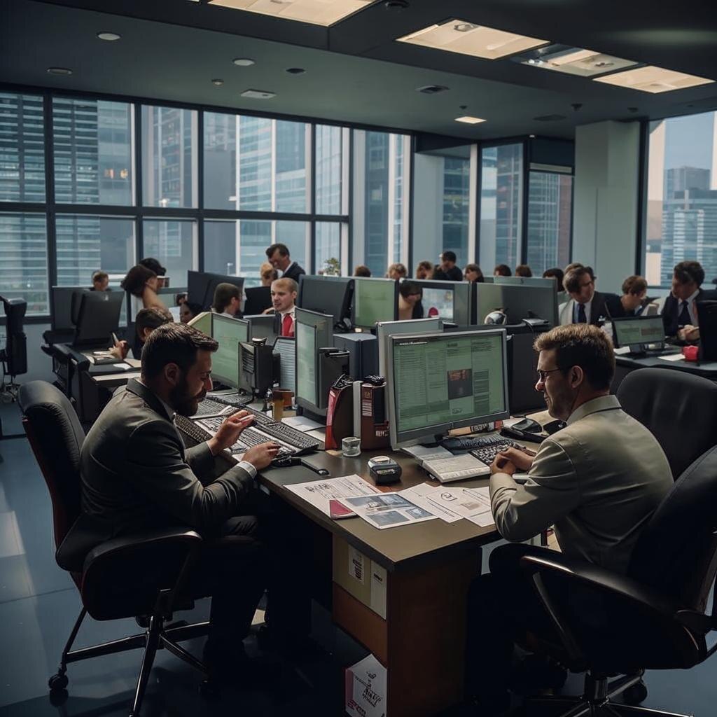 риелторы занимаются обзвоном 