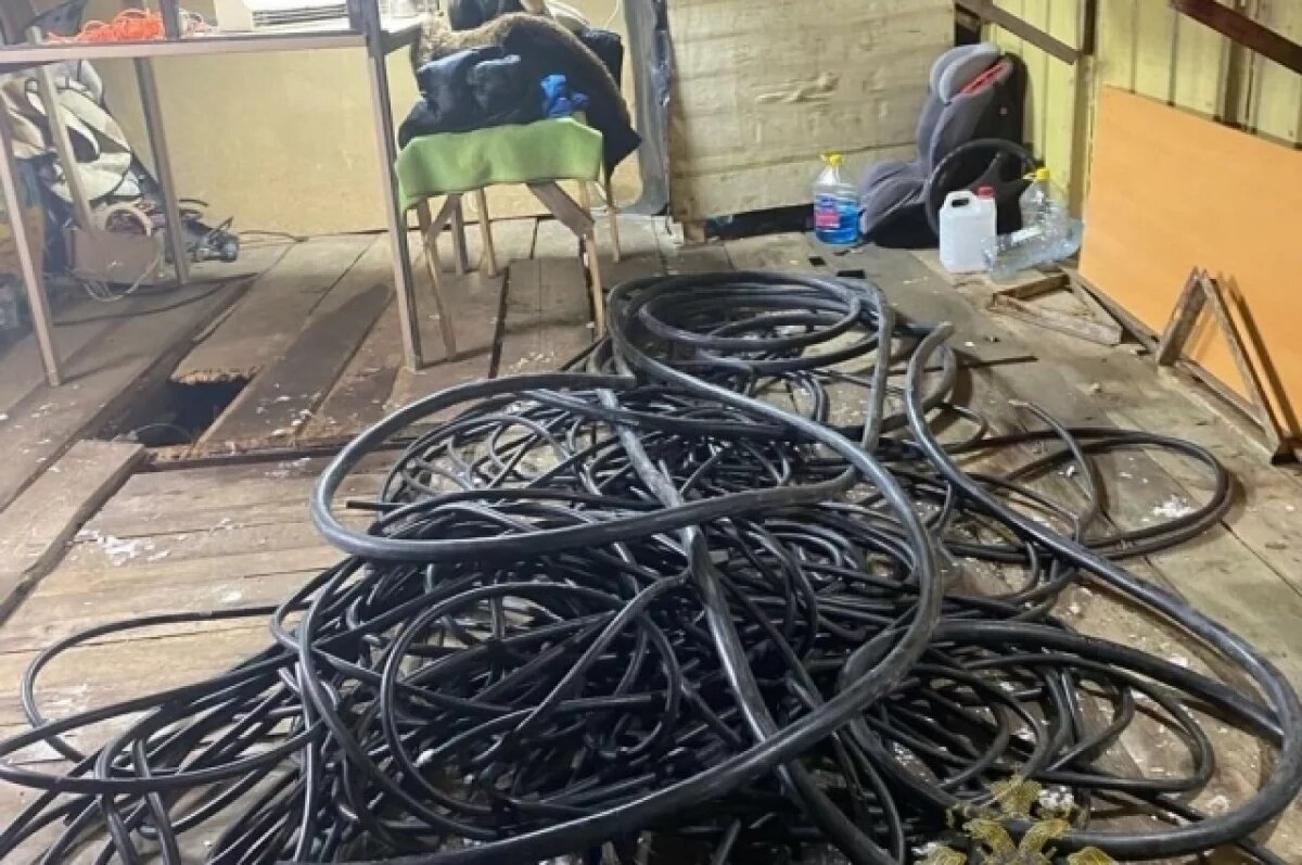    Со склада тульской фирмы украли медный кабель на 635 тысяч рублей