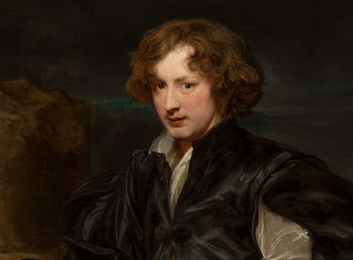 Автопортрет, Антонис Ван Дейк, около 1622-1623. Эрмитаж.