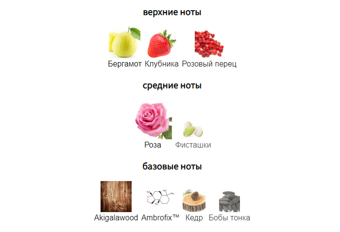 Пирамида аромата Spiky Muse